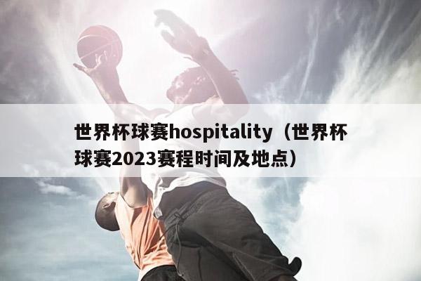 世界杯球赛hospitality（世界杯球赛2023赛程时间及地点）