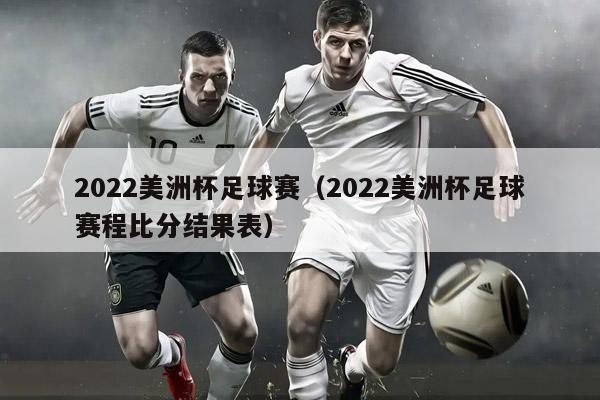 2022美洲杯足球赛（2022美洲杯足球赛程比分结果表）