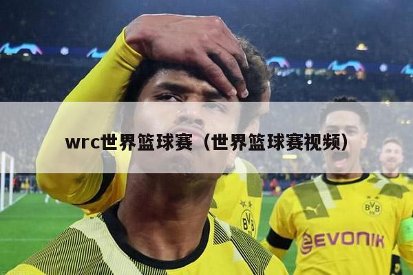 wrc世界篮球赛（世界篮球赛视频）