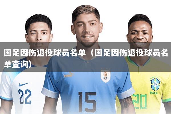 国足因伤退役球员名单（国足因伤退役球员名单查询）