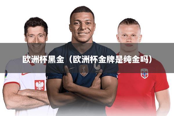 欧洲杯黑金（欧洲杯金牌是纯金吗）